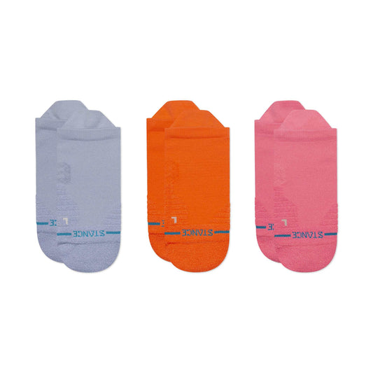 WOMENS SOLID MID TAB 3 PACK